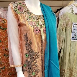 Pakistani party wear dress